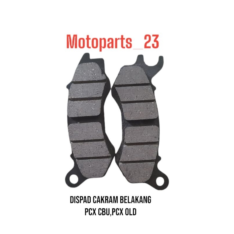 DISPAD CAKRAM  BELAKANG DISCPAD CAKRAM BELAKANG KAMPAS REM CAKRAM BELAKANG PCX CBU,PCX OLD TAKETA