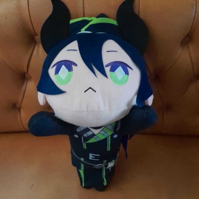 [Ada Tag] Nesoberi Jumbo 40cm Malleus Draconia Diasomnia Disney Twisted Wonderland Plush SEGA Boneka