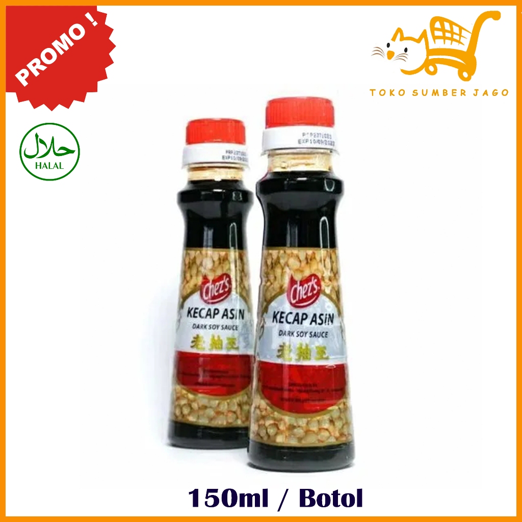 

Chezs Kecap Asin Dark Soy Sauce 150ml