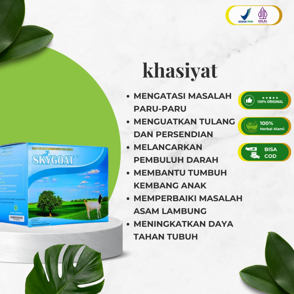 

Susu Kambing Sky Goat Susu Kambing Susu Etawa Susu Kambing Etawa Sachet