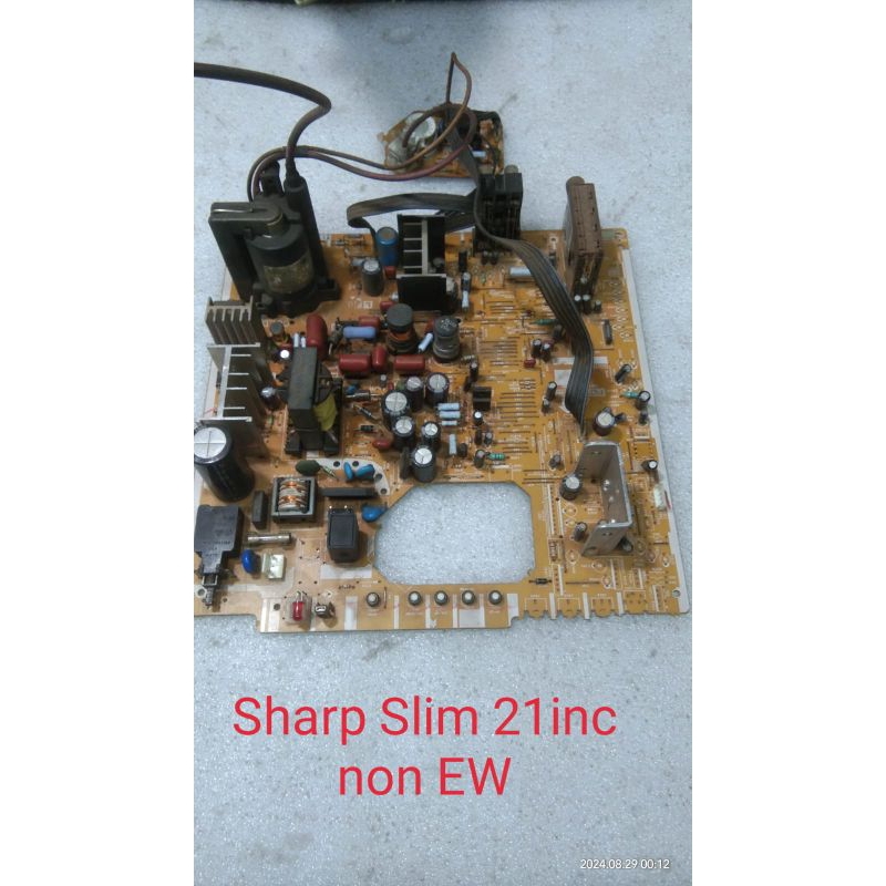 Mesin TV sharp Slim 21 inch non EW