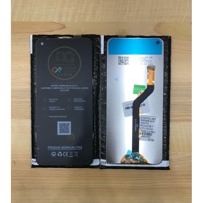 LCD FULLSET INFINIX HOT 9/NOTE 7 LITE/5 PRO OG SUPER