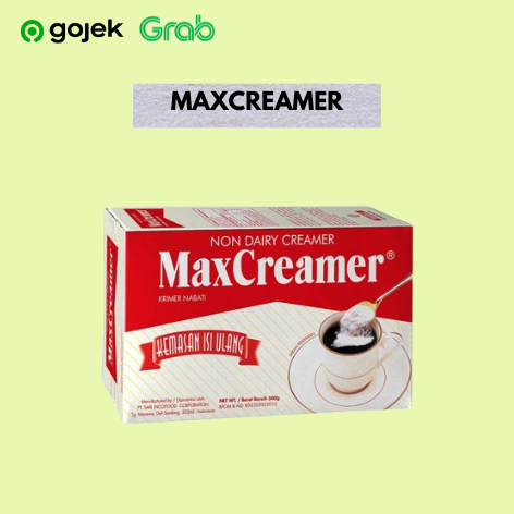 

Max Creamer Refill 500 Gram - Krimer Nabati