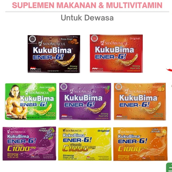 

KUKU BIMA ENER-G ALL VARIAN 1 PACK ISI 6PCS