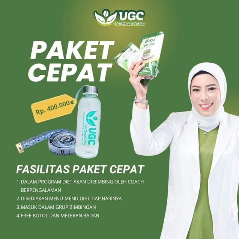 Paket Cepat Diet/Promil Umi Green Coffee Original