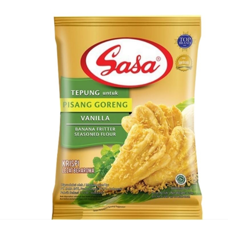 

Sasa Tepung Bumbu Pisang Goreng Vanilla 210 gram