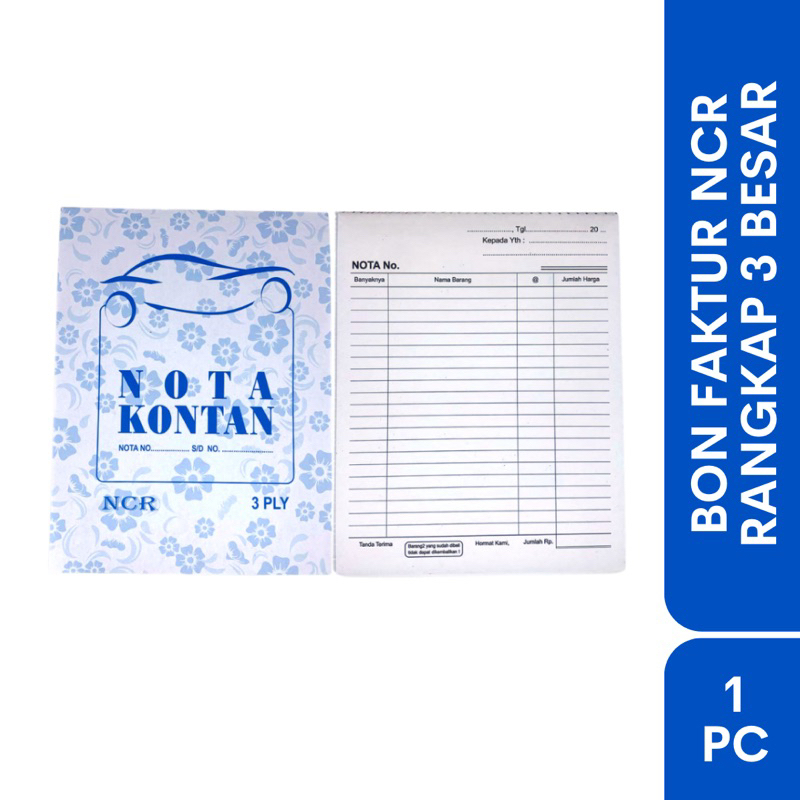

Bon faktur Rangkap 3 Besar harga perlusin 12 pcs cuma