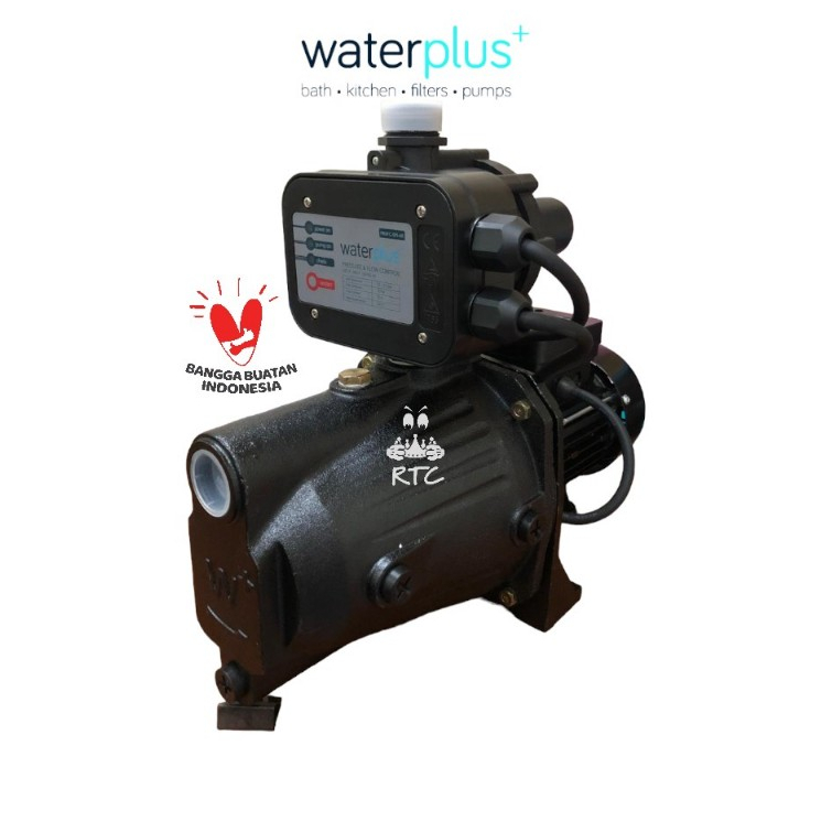 pompa booster waterplus pompa pendorong air otomatis digital waterplus