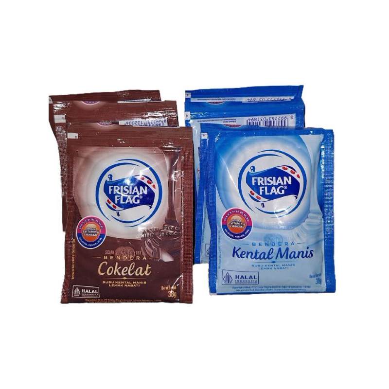 

FRISIAN FLAG SUSU KENTAL MANIS SACHET - 38 Gr SATU RENCENG