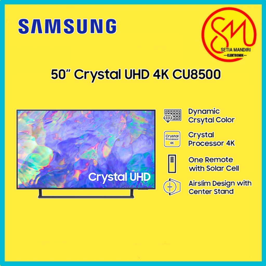 SAMSUNG 50CU8500 Smart TV Crystal UHD 4K | LED TV 50 Inch UA50CU8500