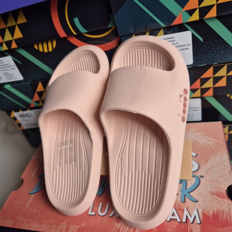 Sandal Anak Diadora Pink |Kids Sandal Diadora Helwin JR Pink Original