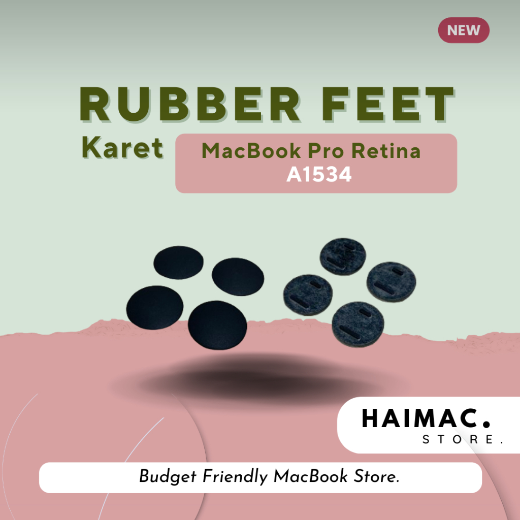 Rubber Feet A1534 - Karet MacBook Retina 12 Inch 2015-2017