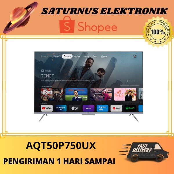 AQUA ULTRA HD QLED GOOGLE TV 50 INCH AQT55P750UX