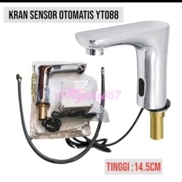 Kran Wastafel Sensor Otomatis YT088 Tinggi 14,5cm