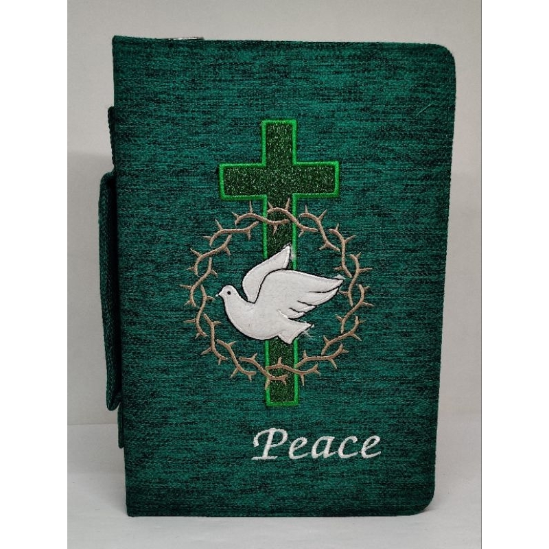 

SAMPUL ALKITAB BESAR KIDUNG JEMAAT MOTIF "PEACE HIJAU