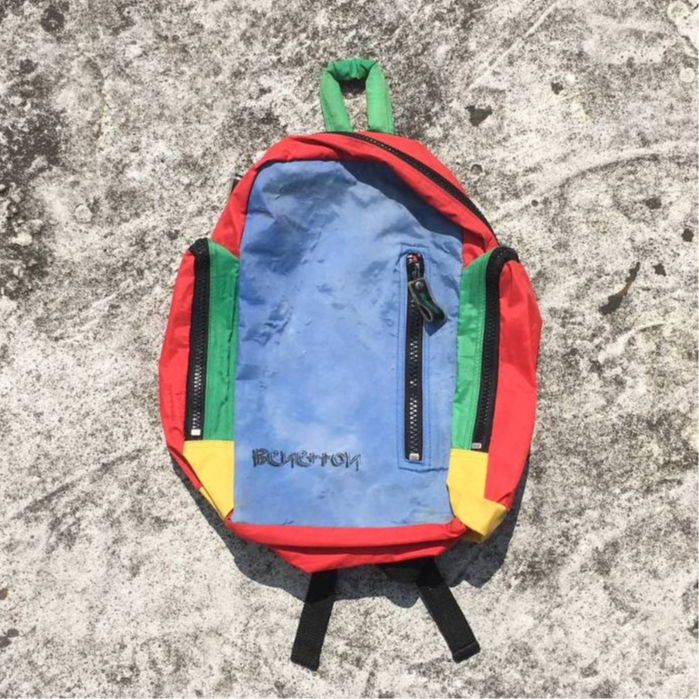Tas Backpack Benetton Second Original