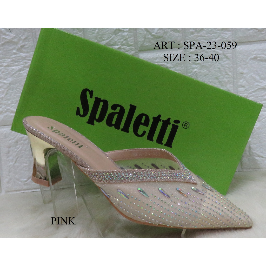 SANDAL WEDGES WANITA MEREK SPALETTI ART SPA-23-059 PRICE RP 357.000 BRAND ORIGINAL