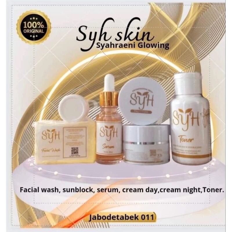 CREAM SYH SKIN SYAHRENI GLOWING SYR SKINCARE