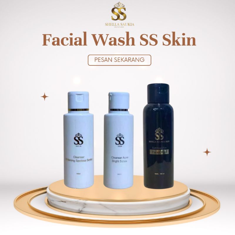 SS SKIN WASH CLEANSER SHELLA SAUKIA SKINCARE