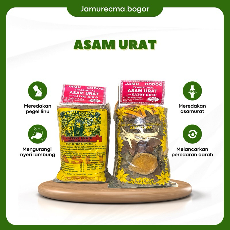 

RECMA Jamu Godog Gatotkoco Asamurat Kolestrol Pegel Linu