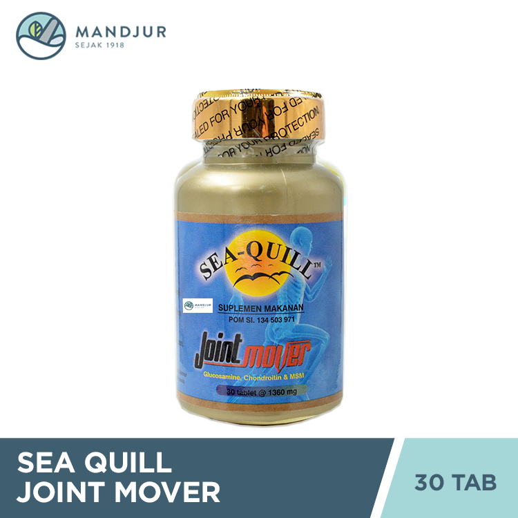Sea Quill Joint Mover 30 Tablet - Suplemen Kesehatan Sendi