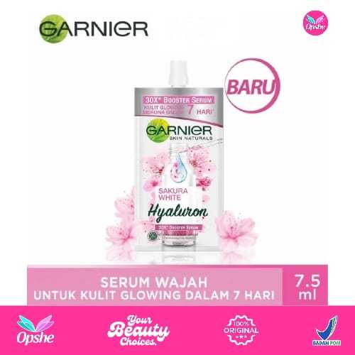Garnier Sakura White Booster Serum Hyaluron Sachet