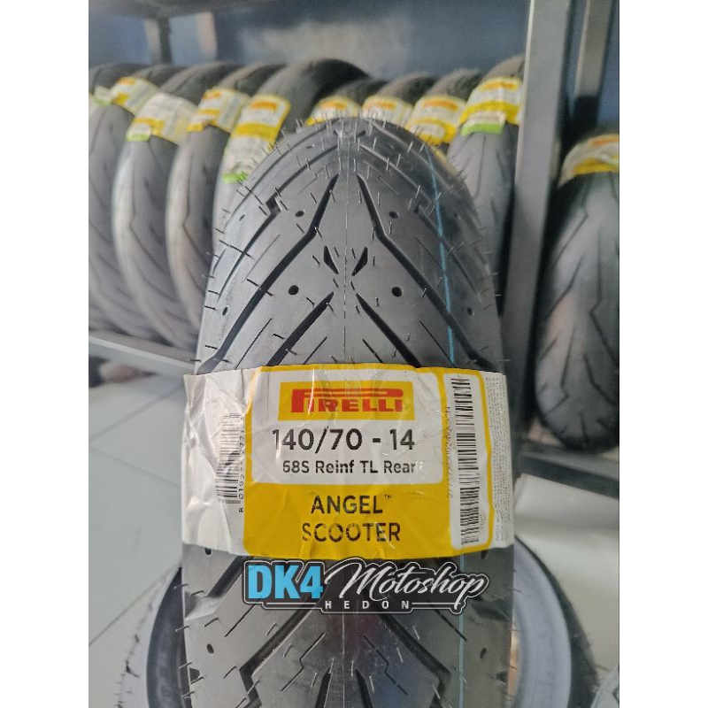 Ban pirelli Angelscooter ukuran 140/70-14 tubles