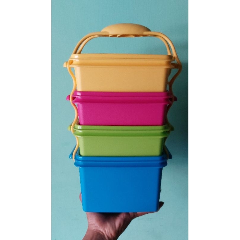 Rantang susun 4 Ori Tupperware