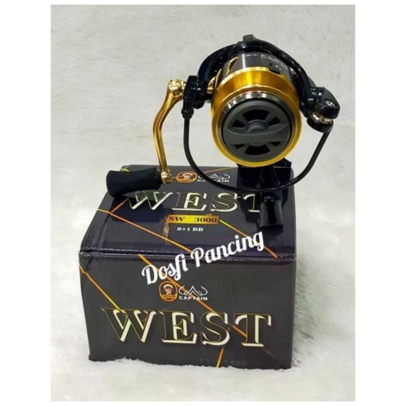 Reel pancing Captain West 3000