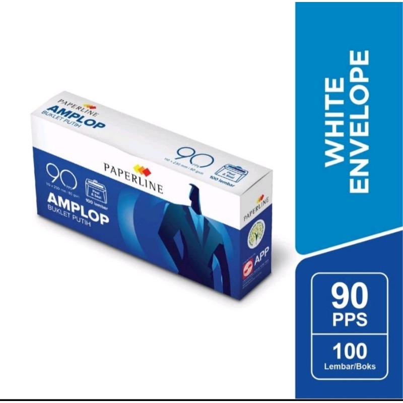 

amplop putih panjang / amplop putih paperline / amplop putih polos 90 / amplop paperline 90
