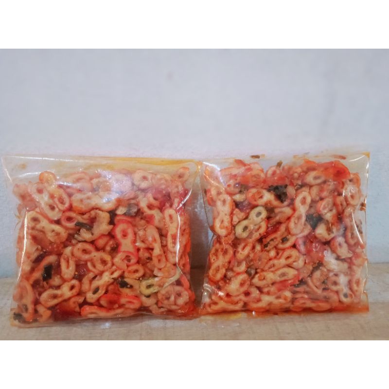 

seblak kering daun jeruk bumbu bawang gurih enak