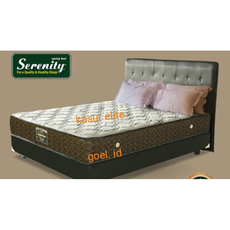 KASUR SPRINGBED ELITE SERENITY SUPERSTAR 90 120 140 160 180 / KASUR SPRINGBED BANDUNG / KASUR ELITE