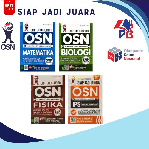 

Buku Olimpiade OSN/KSN Untuk SMP : Matematika / Fisika / Biologi / IPS (Gabungan Soal 100% ORIGINAL)