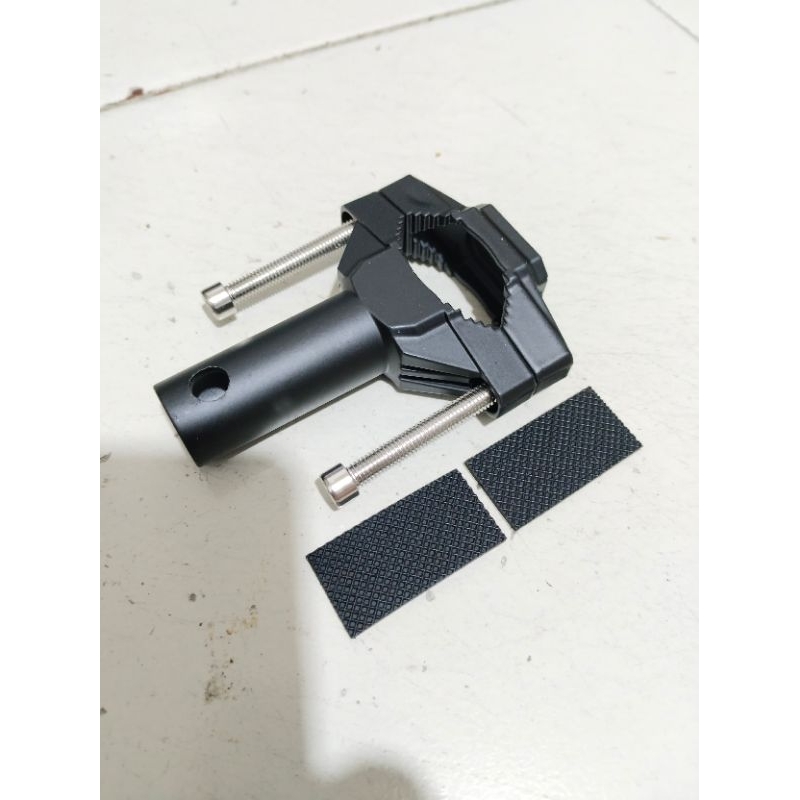 bracket lampu tembak shock depan breket lampu tembak shock depan dudukan lampu tembak motor pangkon 