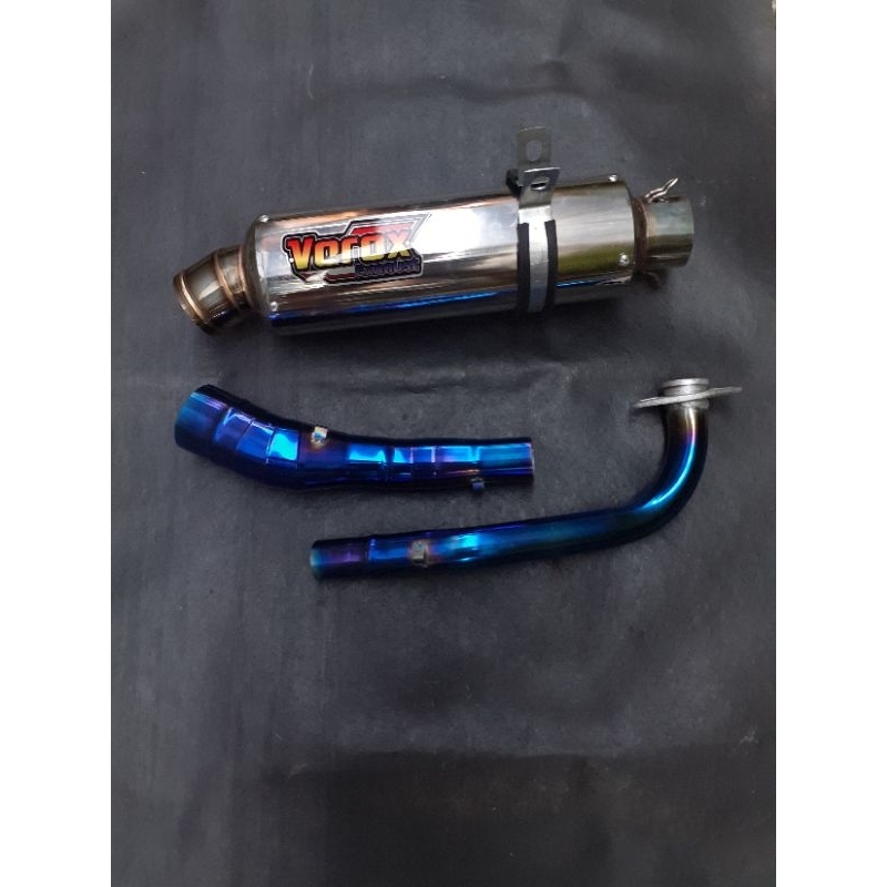 KNALPOT VEROX TIPE RV5SS FULLSYSTEEM MATIC AEROX OLD,NEW NMAX NEW OLD PCX VARIO125/150 BEAT SCOOPY