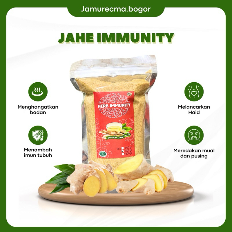 

RECMA Jahe Imunnity Penghangat Badan