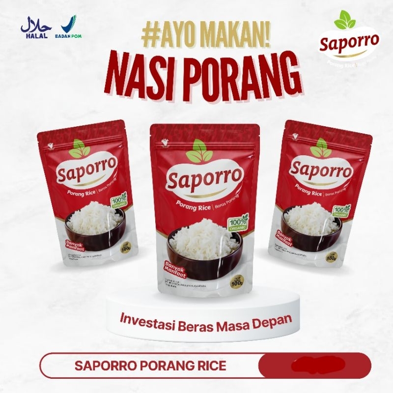 

Beras Porang Saporro 500 gram