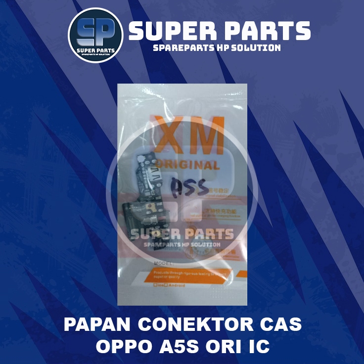 PAPAN CONEKTOR CAS OPPO A5S ORI IC
