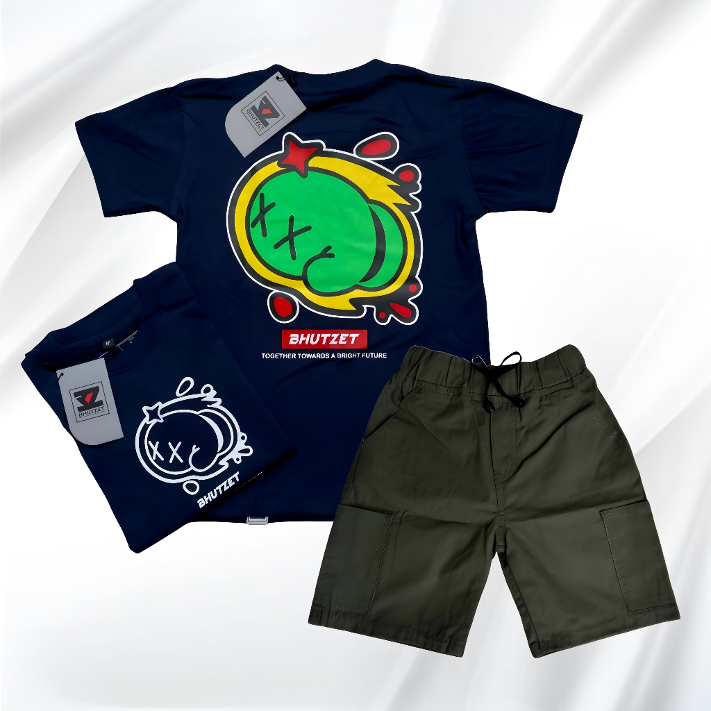 NRA Kaos Anak Setelan Distro/Chino / Setelan Baju Anak Laki Laki / Baju Anak Laki Laki