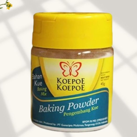 

Baking Powder Koepoe Koepoe 45 Gram Kupu