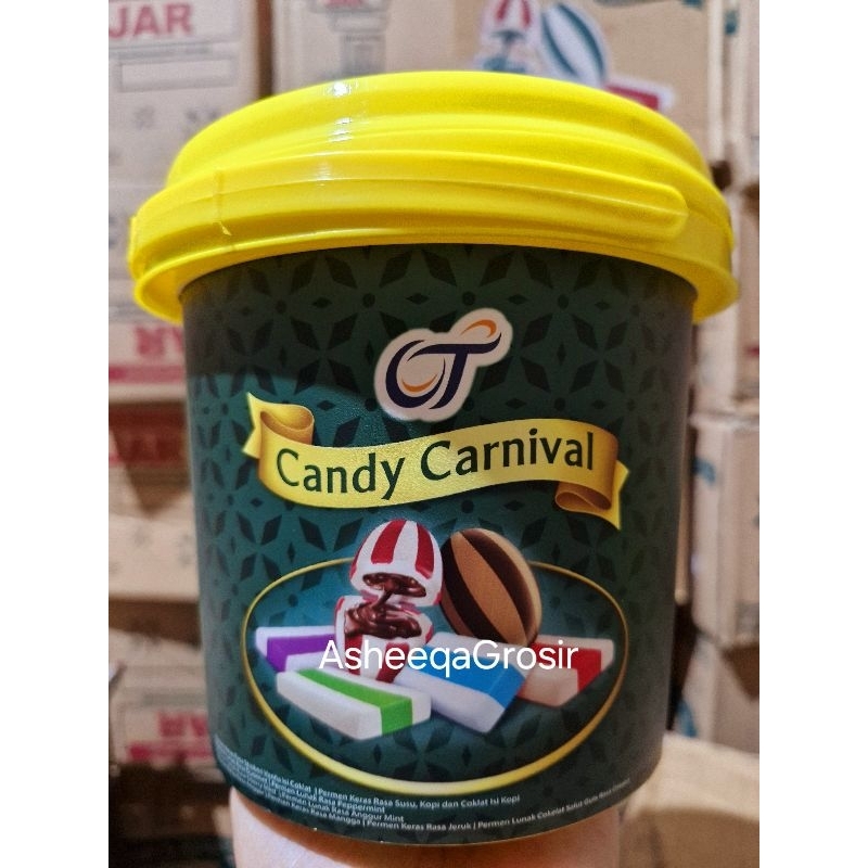 

Candy Carnival Jar Permen bucket ember toples