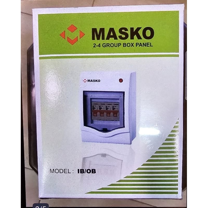MASKO BOX MCB 4GROUP OB 9704