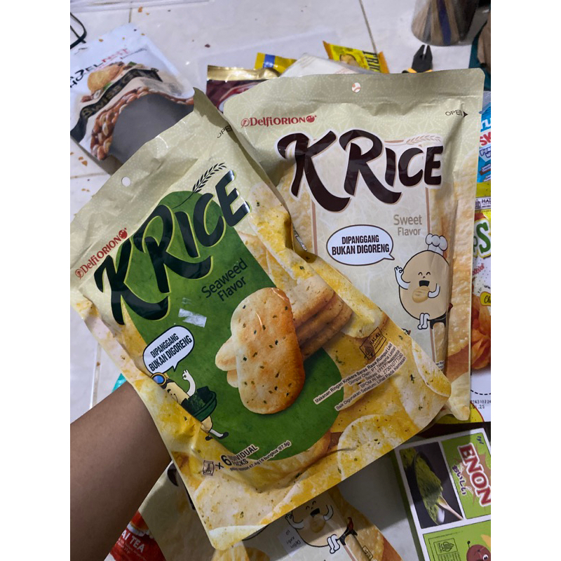 

Delfiorion Delfi Orion O’Rice O Rice Orice K-Rice KRice Crackers Krekers Beras Sweet Seaweed 64.8g