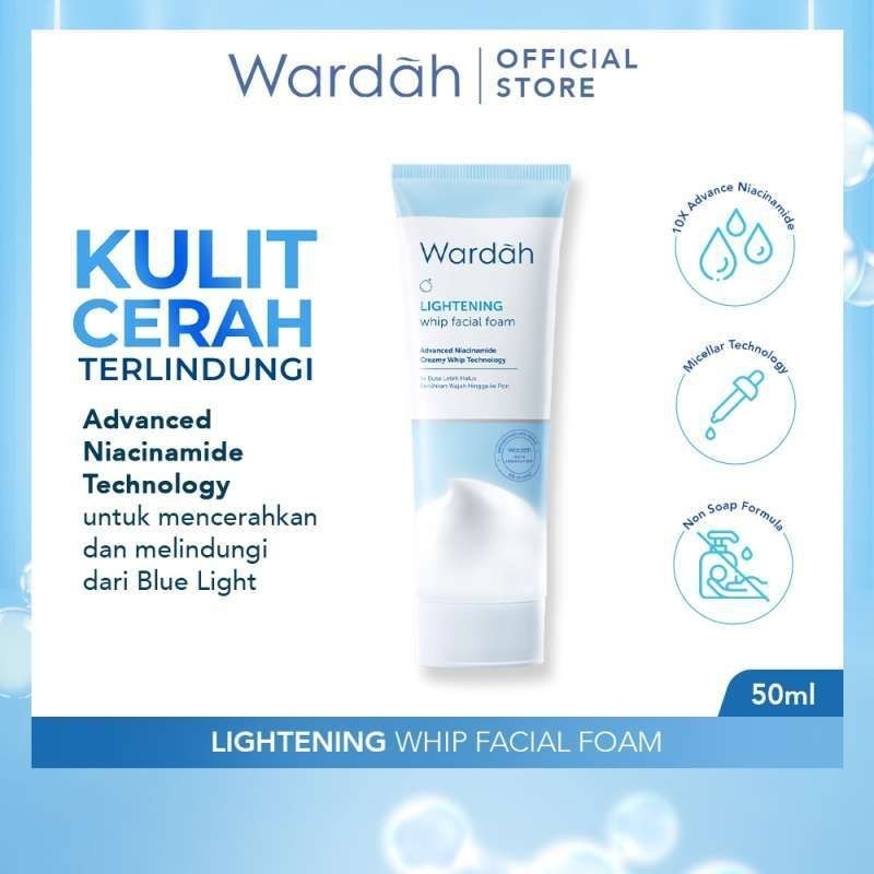 cuci muka wardah lightening