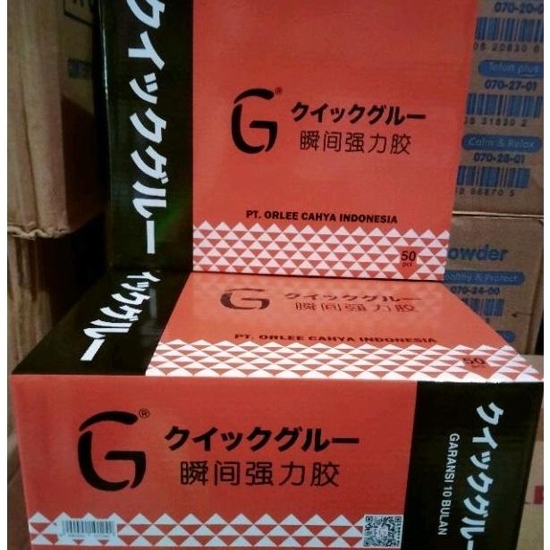 

(1BOX ISI 50PCS) Lem g/ lem korea orlee daya lekat kuat berkualitas seri 808 ORIGINAL