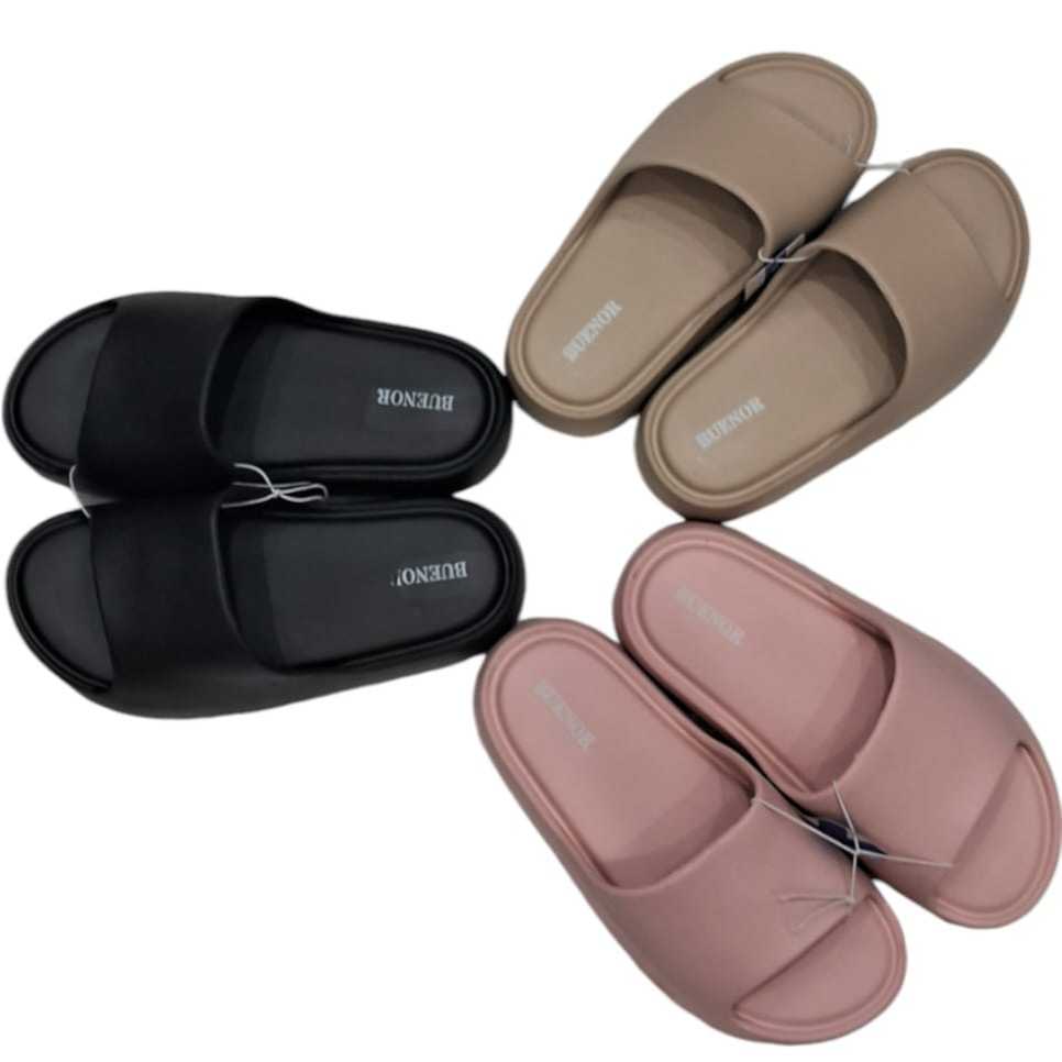 BUENOR - Sandal Selop Wanita Wedges EVA Empuk Terbaru Sandal Selop Anti Slip