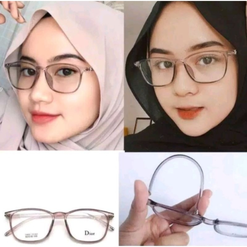 Frame kacamata kotak lentur 21351