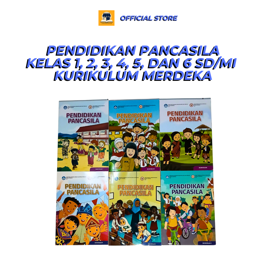 

SD/MI KELAS 1-6 SD PENDIDIKAN PANCASILA | KURIKULUM MERDEKA | BUKU KEMENDIKBUD