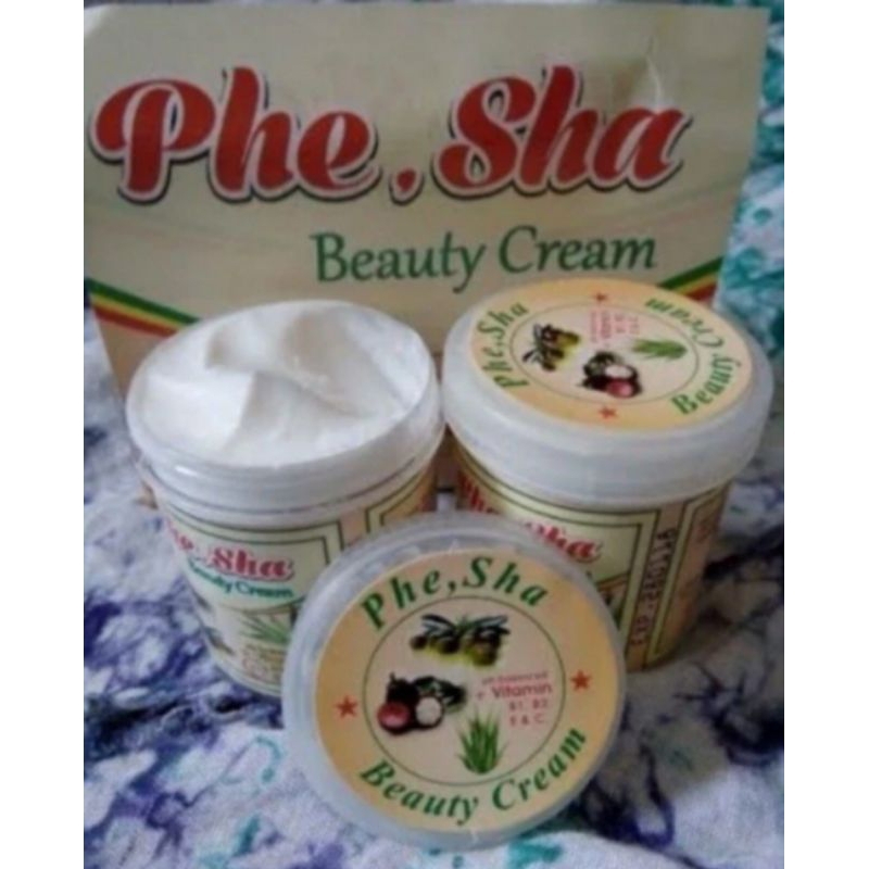 Phe Sha Beauty Cream Original 2Pot Exp. 2027 BPOM NA