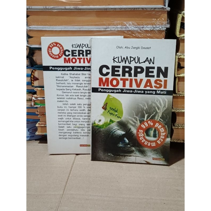 KUMPULAN CERPEN MOTIVASI PENGGUGAH JIWA JIWA YANG MATI